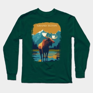 Grand Teton National Park Long Sleeve T-Shirt